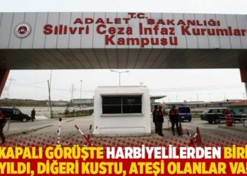 Kapalı görüşte Harbiyelilerden biri bayıldı, diğeri kustu, ateşi olanlar vardı