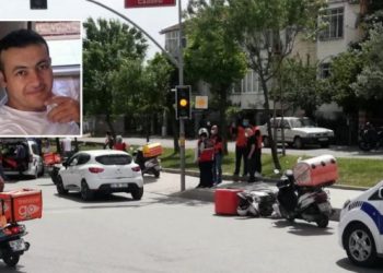 Bir motosikletli kurye daha yaşamını yitirdi