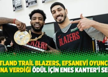 Portland Trail Blazers, efsanevi oyuncusu adına verdiği ödül için Enes Kanter’i seçti