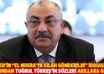 Peker’in ‘El Nusra’ya silah gönderildi’ iddiasının ardından Tuğrul Türkeş’in sözleri akıllara geldi