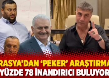 Avrasya’dan ‘Peker’ araştırması: Yüzde 78 inandırıcı buluyor