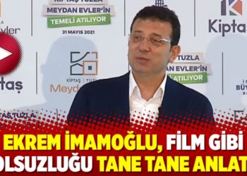 Ekrem İmamoğlu, film gibi yolsuzluğu tane tane anlattı
