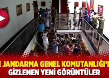 İşte Jandarma Genel Komutanlığı’nda gizlenen yeni görüntüler