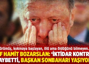 Prof Hamit Bozarslan: ‘İktidar kontrolü kaybetti, ‘Başkan sonbaharı yaşıyor’