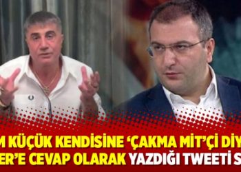 Cem Küçük kendisine ‘Çakma MİT’çi diyen Peker’e cevap olarak yazdığı tweeti sildi