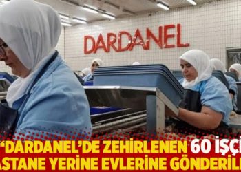 “Dardanel’de zehirlenen 60 işçi hastane yerine evlerine gönderildi”