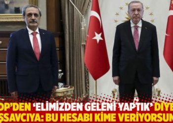 HDP’den ‘Elimizden geleni yaptık’ diyen başsavcıya: Bu hesabı kime veriyorsunuz