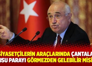 Çiçek: Siyasetçilerin araçlarında çantalar dolusu parayı görmezden gelebilir misiniz?