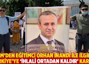BM’den eğitimci Orhan İnandı ile ilgili Türkiye’ye ‘ihlali ortadan kaldır’ kararı