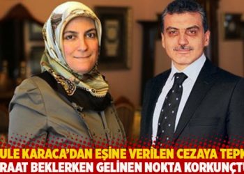 Şule Karaca’dan eşine verilen cezaya tepki: Beraat beklerken gelinen nokta korkunçtur