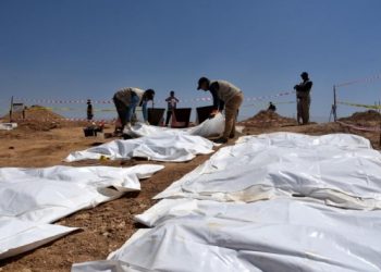 IŞİD’in katlettiği yüzlerce Şii’nin toplu mezarı açılıyor