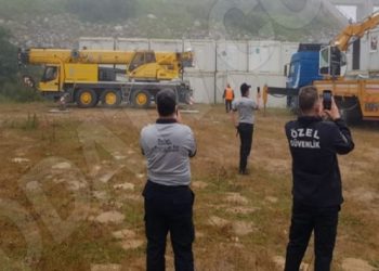 İBB, Kanal İstanbul şantiyesini tahliye etti