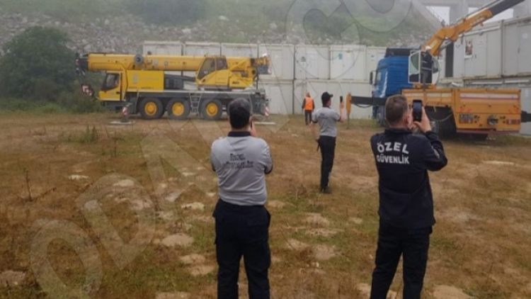 İBB, Kanal İstanbul şantiyesini tahliye etti