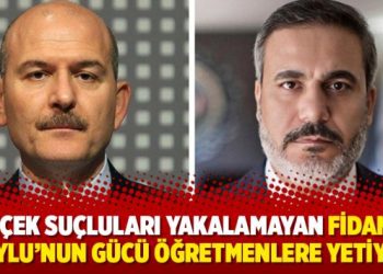 Gerçek suçluları yakalamayan Hakan Fidan ve Süleyman Soylu’nun gücü öğretmenlere yetiyor
