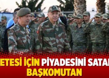 Çetesi için piyadesini satan başkomutan
