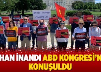 Orhan İnandı ABD Kongresi’nde konuşuldu