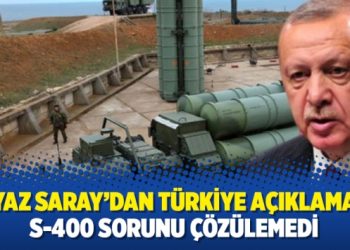 Beyaz Saray’dan Türkiye açıklaması: S-400 sorunu çözülemedi