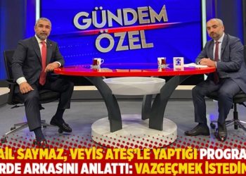 İsmail Saymaz, Veyis Ateş’le yaptığı programın perde arkasını anlattı: Vazgeçmek istedim…