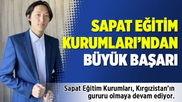 Sapat Eğitim Kurumları’ndan büyük başarı
