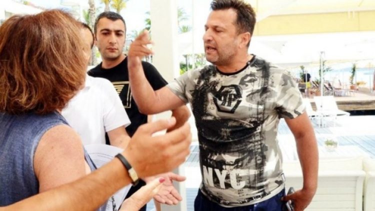 Rizespor Teknik Direktörü Bülent Uygun, çevre savunucularının üstüne yürüdü!