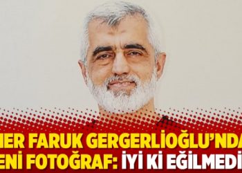 Ömer Faruk Gergerlioğlu’ndan yeni fotoğraf: İyi ki eğilmedim