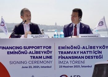 İBB ile Fransız Kalkınma Bankası arasında 93 milyon avrolu kredi anlaşması