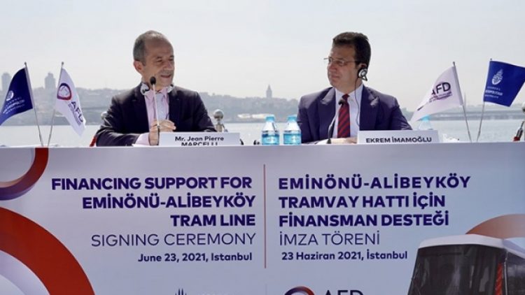 İBB ile Fransız Kalkınma Bankası arasında 93 milyon avrolu kredi anlaşması