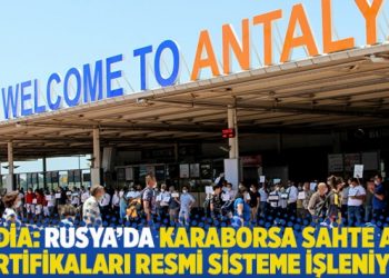 İddia: Rusya’da karaborsa sahte aşı sertifikaları resmi sisteme işleniyor