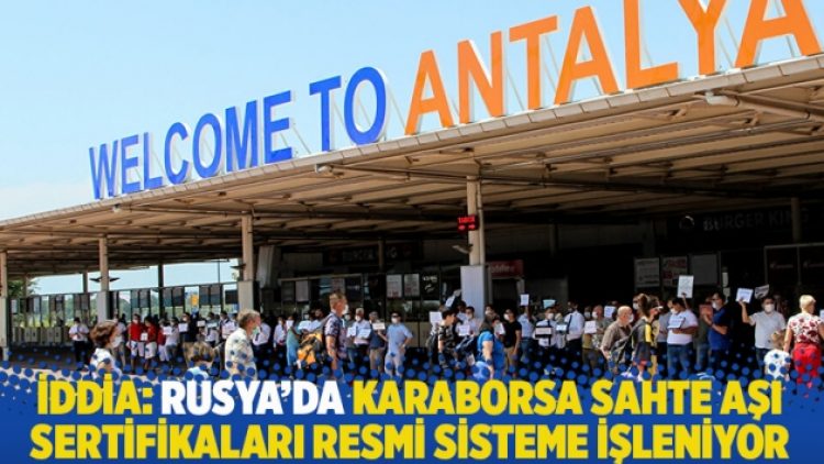 İddia: Rusya’da karaborsa sahte aşı sertifikaları resmi sisteme işleniyor