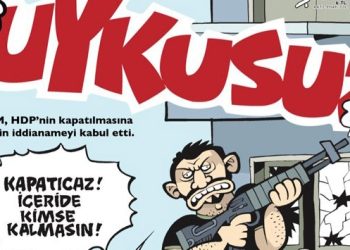 Uykusuz’dan HDP’ye yönelik saldırıyla ilgili çarpıcı kapak