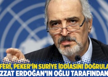 Caferi, Peker’in Suriye iddiasını doğruladı: Bizzat Erdoğan’ın oğlu tarafından…