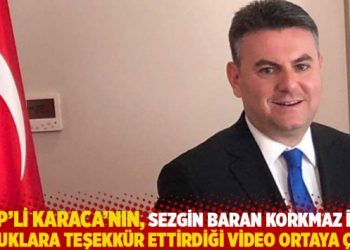 CHP’li Başarır paylaştı: AKP’li Karaca, Sezgin Baran Korkmaz için çocuklara teşekkür ettiriyor