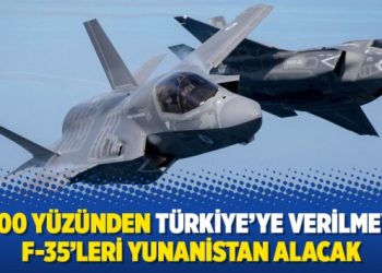 S-400 yüzünden Türkiye’ye verilmeyen F-35’leri Yunanistan alacak