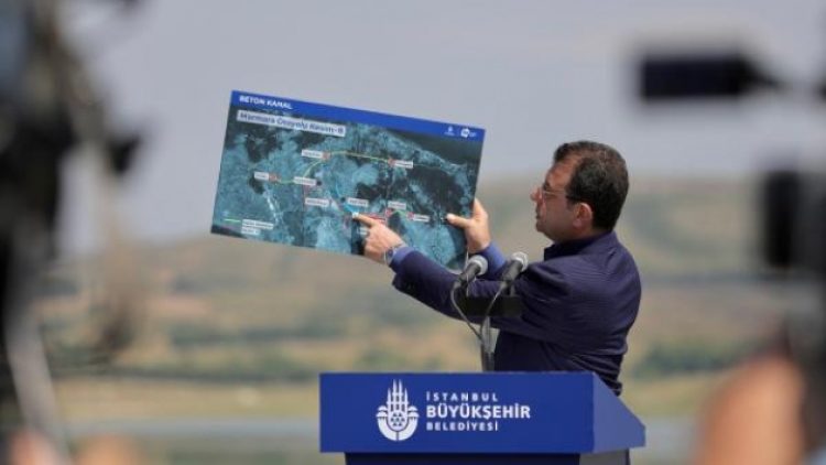 İmamoğlu: 26 Haziran’da Kanal İstanbul’un değil, otoyol projesinin temelini atacaklar