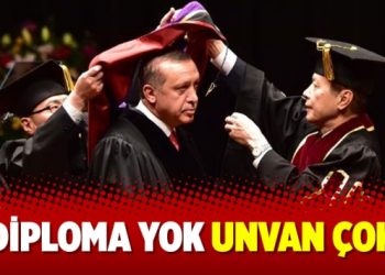 Diploma yok unvan çok