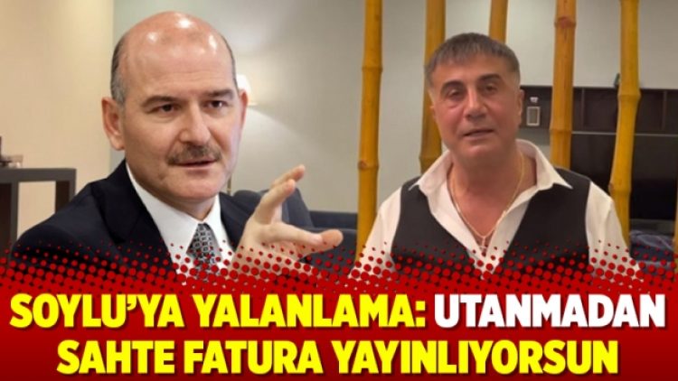 Soylu’ya yalanlama: Utanmadan sahte fatura yayınlıyorsun