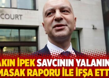 Akın İpek savcının yalanını MASAK raporu ile ifşa etti