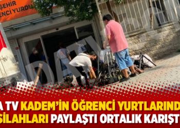 Oda Tv KADEM’in öğrenci yurtlarındaki silahları paylaştı ortalık karıştı
