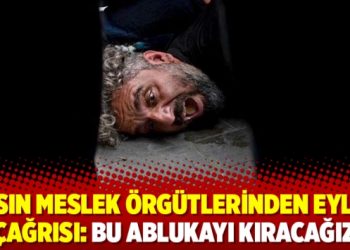 Basın meslek örgütlerinden eylem çağrısı: Bu ablukayı kıracağız