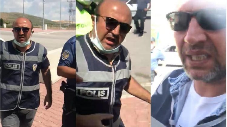 Polisler, maske uyarısı yapan gazeteciyi darp etti