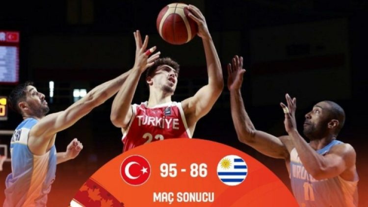 A Milli Basketbol Takımı’ndan Tokyo yolunda ilk galibiyet