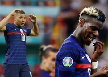 Fransa’nın EURO 2020’ye vedasının ardından tribünde aile kavgası çıktı