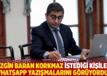 Berberoğlu: Sezgin Baran Korkmaz istediği kişilerin Whatsapp yazışmalarını görüyordu
