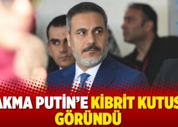 Çakma Putin’e kibrit kutusu göründü