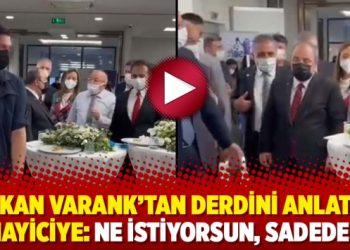Bakan Varank’tan derdini anlatan sanayiciye: Ne istiyorsun, sadede gel