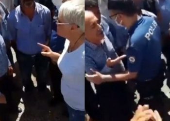 AKP’li başkana tepki: Sen buradaki insanlara ‘s….r ulan’ diyemezsin