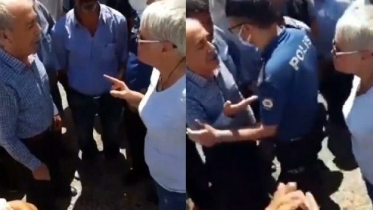 AKP’li başkana tepki: Sen buradaki insanlara ‘s….r ulan’ diyemezsin