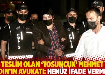 Teslim olan ‘Tosuncuk’ Mehmet Aydın’ın avukatı: Henüz ifade vermedi