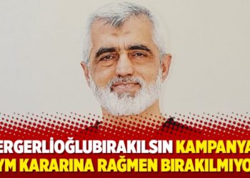 #GergerlioğluBırakılsın kampanyası: AYM kararına rağmen bırakılmıyor