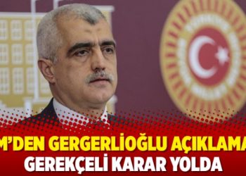 AYM’den Gergerlioğlu açıklaması: Gerekçeli karar yolda